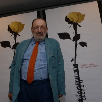 Foto Nicoloro G. 29/02/2016 Milano Panoramica di foto d' archivio di Umberto Eco. nella foto Umberto ospite alla Milanesiana del 26/06/2013.