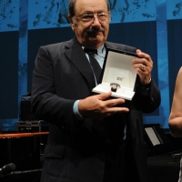 Foto Nicoloro G. 29/02/2016 Milano Panoramica di foto d' archivio di Umberto Eco. nella foto Umberto ospite alla Milanesiana del 06/07/2012 dove riceve il Premio Montblanc ' Protagonisti del cambiamento '.