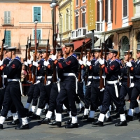 Foto Nicoloro G.   10/05/2015  Ravenna    Diciannovesimo raduno nazionale dei Marinai d' Italia. nella foto fucilieri del battaglione San Marco.