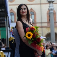 Foto Nicoloro G.   10/05/2015  Ravenna    Diciannovesimo raduno nazionale dei Marinai d' Italia. nella foto l' attrice Maria Grazia Cucinotta, testimonial dell' evento.