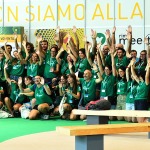 Foto Nicoloro G.   23/08/2024   Rimini   45° edizione del Meeting di C.L. che ha per titolo \'\' Se non siamo alla ricerca dell\' essenziale allora cosa cerchiamo ? \'\'. nella foto una parte dei oltre 2000 volontari presenti al Meeting.