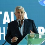 Foto Nicoloro G.   22/08/2024   Rimini   45° edizione del Meeting di C.L. che ha per titolo '' Se non siamo alla ricerca dell' essenziale allora cosa cerchiamo ? ''. nella foto il ministro Antonio Tajani.