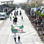 Foto Nicoloro G.   08/05/2022   Rimini  Giornata conclusiva della 93° Adunata Nazionale Alpini che culmina con la sfilata generale 
davanti alle autorita' militari e civili e una folla di spettatori. nella foto la rappresentanza della sezione di Napoli