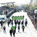 Foto Nicoloro G.   08/05/2022   Rimini  Giornata conclusiva della 93° Adunata Nazionale Alpini che culmina con la sfilata generale 
davanti alle autorita' militari e civili e una folla di spettatori. nella foto la delegazione di Puglia e Basilicata.