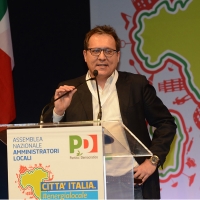 Foto Nicoloro G. 28-29/01/2017 Rimini Assemblea nazionale amministratori locali. nella foto il sindaco di Treviso Giovanni Manildo.