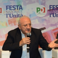 Foto Nicoloro G.   08/09/2018   Ravenna    Festa Nazionale de l' Unita'. nella foto il governatore della Campania Vincenzo De Luca.