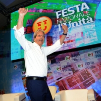 Foto Nicoloro G.   30/08/2018    Ravenna    Continua la Festa Nazionale de l' Unita'. nella foto l' onorevole Paolo Gentiloni.