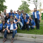 Foto Nicoloro G.   10/05/2019   Milano   Adunata Nazionale degli Alpini per il 100° anniversario della costituzione del Corpo. nella foto alpini provenienti da tutte le regioni per partecipare all' evento.