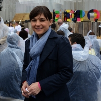 Foto Nicoloro G.   01/05/2015  Milano   Al via l' Expo Milano 2015, l' Esposizione Internazionale che l'Italia ospiterà dal primo Maggio al 31 Ottobre 2015. nella foto il governatore della regione Friuli-Venezia Giulia Debora Serracchiani.