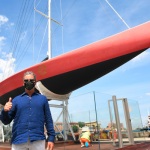 15/05/2021   Ravenna   Celebrazioni per il Moro di Venezia, a 30 anni dal varo, avvenuto il 15/04/1991 e della vittoria del Mondiale IACC. nella foto Paul Cayard, skipper del Moro di Venezia.