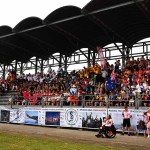 Foto Nicoloro G.   02/09/2024   Ravenna   Cerimonia di apertura della 14esima edizione del Campionato mondiale di Dragon Boat. E\' una competizione di origini cinersi che vede la partecipazione di 172 squadre provenienti da 32 nazioni con oltre settemila atleti per quasi 500 gare. il programma prevede gare di 200 mt., 500 mt. e 2 km. su imbarcazioni di lunghezza variabile da 8 a oltre 18 metri. nella foto una veduta della tribuna centrale.