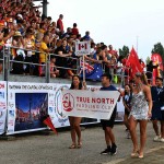 Foto Nicoloro G.   02/09/2024   Ravenna   Cerimonia di apertura della 14esima edizione del Campionato mondiale di Dragon Boat. E\' una competizione di origini cinersi che vede la partecipazione di 172 squadre provenienti da 32 nazioni con oltre settemila atleti per quasi 500 gare. il programma prevede gare di 200 mt., 500 mt. e 2 km. su imbarcazioni di lunghezza variabile da 8 a oltre 18 metri. nella foto il passaggio della delegazione del Canada\'.