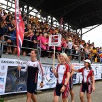 Foto Nicoloro G.   02/09/2024   Ravenna   Cerimonia di apertura della 14esima edizione del Campionato mondiale di Dragon Boat. E\' una competizione di origini cinersi che vede la partecipazione di 172 squadre provenienti da 32 nazioni con oltre settemila atleti per quasi 500 gare. il programma prevede gare di 200 mt., 500 mt. e 2 km. su imbarcazioni di lunghezza variabile da 8 a oltre 18 metri. nella foto il passaggio della delegazione della Norvegia.