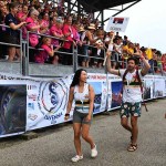 Foto Nicoloro G.   02/09/2024   Ravenna   Cerimonia di apertura della 14esima edizione del Campionato mondiale di Dragon Boat. E\' una competizione di origini cinersi che vede la partecipazione di 172 squadre provenienti da 32 nazioni con oltre settemila atleti per quasi 500 gare. il programma prevede gare di 200 mt., 500 mt. e 2 km. su imbarcazioni di lunghezza variabile da 8 a oltre 18 metri. nella foto il passaggio della delegazione della Serbia.