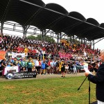 Foto Nicoloro G.   02/09/2024   Ravenna   Cerimonia di apertura della 14esima edizione del Campionato mondiale di Dragon Boat. E\' una competizione di origini cinersi che vede la partecipazione di 172 squadre provenienti da 32 nazioni con oltre settemila atleti per quasi 500 gare. il programma prevede gare di 200 mt., 500 mt. e 2 km. su imbarcazioni di lunghezza variabile da 8 a oltre 18 metri. nella foto Antonio De Lucia presidente nazionale Dragon Boat.