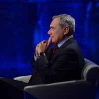 Foto Nicoloro G.  26/01/2014  Milano   Trasmissione televisiva su Rai 3 \" Che tempo che fa \". nella foto il presidente del Senato Pietro Grasso.