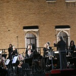 12/09/2021   Ravenna   Questa giornata segna il culmine delle celebrazioni dei 700 anni dalla morte di Dante. nella foto il maestro Riccardo Muti si appresta a dirigere il concerto che sancira' la conclusione ufficiale  delle celebrazioni.