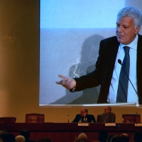 Foto Nicoloro G.   05/11/2014   Rimini    Diciottesima edizione di " Ecomondo. Fiera Internazionale del Recupero di Materia ed Energia e dello Sviluppo Sostenibile ". nella foto il ministro Gian Luca Galletti durante il suo intervento.