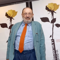 Foto Nicoloro G. 26/06/2013 Milano Ottava giornata della quattordicesima edizione de " La Milanesiana " che ha per tema " Il segreto ". nella foto Umberto Eco