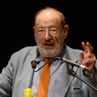 Foto Nicoloro G. 26/06/2013 Milano Ottava giornata della quattordicesima edizione de " La Milanesiana " che ha per tema " Il segreto ". nella foto Umberto Eco