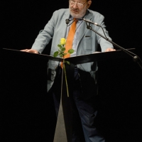 Foto Nicoloro G. 26/06/2013 Milano Ottava giornata della quattordicesima edizione de " La Milanesiana " che ha per tema " Il segreto ". nella foto Umberto Eco