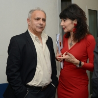 Foto Nicoloro G. 23/06/2013 Milano Sesta giornata della quattordicesima edizione de " La Milanesiana " che ha per tema " Il segreto ". nella foto Hanif Kureishi – Elisabetta Sgarbi