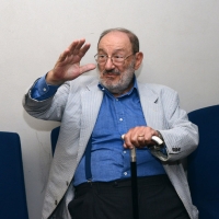 Foto Nicoloro G. 25/06/2013 Milano Settima giornata della quattordicesima edizione de " La Milanesiana " che ha per tema " Il segreto ". nella foto Umberto Eco 