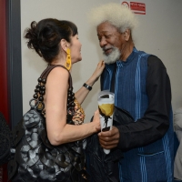 Foto Nicoloro G. 25/06/2013 Milano Settima giornata della quattordicesima edizione de " La Milanesiana " che ha per tema " Il segreto ". nella foto Elisabetta Sgarbi – Wole Soyinka  