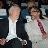 Foto Nicoloro G. 25/06/2013 Milano Settima giornata della quattordicesima edizione de " La Milanesiana " che ha per tema " Il segreto ". nella foto John Coetzee – Michael Chabon  