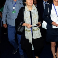 Foto Nicoloro G.  20/08/2015  Rimini,  Al via l'edizione 2015 del Meeting di CL dal titolo 'Di che è mancanza questa mancanza, cuore, che a un tratto ne sei pieno?'. nella foto Rula Ghani, First Lady della Repubblica Islamica dell' Afghanistan.