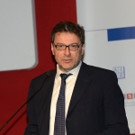 Foto Nicoloro G.   27/03/2019   Ravenna   XIV edizione dell' OMC - Offshore Mediterranean Conference -. nella foto il sottosegretario Giancarlo Giorgetti.