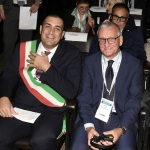 24/10/2023   Ravenna   Edizione 2023 del OMC, Med Energy Conference. nella foto il sindaco di Ravenna Michele de Pascale e il prefetto Castrese De Rosa.