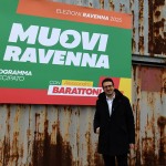 Foto Nicoloro G.   22/02/2025   Ravenna   Elezioni del sindaco di Ravenna 2025. nella foto Alessandro Barattoni, gia\' segretario provinciale del PD e candidato unico per il PD a sindaco di Ravenna da\' inizio ufficialmente alla campagna elettorale.