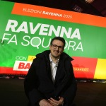 Foto Nicoloro G.   22/02/2025   Ravenna   Elezioni del sindaco di Ravenna 2025. nella foto Alessandro Barattoni, gia\' segretario provinciale del PD e candidato unico per il PD a sindaco di Ravenna da\' inizio ufficialmente alla campagna elettorale.