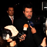 Foto Nicoloro G.   09/11/2024   Ravenna   Intervento del ministro e segretario della Lega nella campagna elettorale del centro-destra per le  regionali. nella foto il ministro Matteo Salvini.