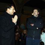 Foto Nicoloro G.   09/11/2024   Ravenna   Intervento del ministro e segretario della Lega nella campagna elettorale del centro-destra per le  regionali. nella foto Jacopo Morrone segretario Lega Romagna e il ministro Matteo Salvini.