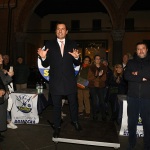 Foto Nicoloro G.   09/11/2024   Ravenna   Intervento del ministro e segretario della Lega nella campagna elettorale del centro-destra per le  regionali. nella foto Jacopo Morrone segretario Lega Romagna e il ministro Matteo Salvini.