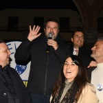 Foto Nicoloro G.   09/11/2024   Ravenna   Intervento del ministro e segretario della Lega nella campagna elettorale del centro-destra per le  regionali. nella foto il ministro Matteo Salvini.