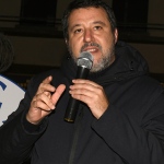 Foto Nicoloro G.   09/11/2024   Ravenna   Intervento del ministro e segretario della Lega nella campagna elettorale del centro-destra per le  regionali. nella foto il ministro Matteo Salvini.