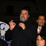 Foto Nicoloro G.   09/11/2024   Ravenna   Intervento del ministro e segretario della Lega nella campagna elettorale del centro-destra per le  regionali. nella foto il ministro Matteo Salvini.