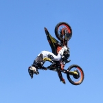 Foto Nicoloro G.  18/05/2024   Ravenna   Esibizione di Freestyle Motocross.   nella foto un momento dell' esibizione.