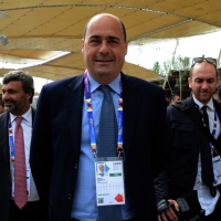 Foto Nicoloro G.   05/05/2015  Milano    Expo Milano 2015, l' Esposizione Internazionale che l'Italia ospiterà dal primo Maggio al 31 Ottobre 2015. nella foto il governatore del Lazio Nicola Zingaretti.