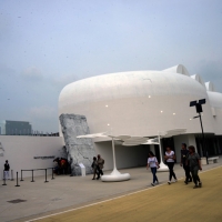 Foto Nicoloro G.   05/05/2015    Milano   Expo Milano 2015 si apre al mondo e si mette in mostra. nella foto il padiglione della Corea.