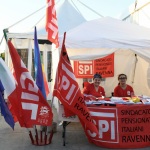 Foto Nicoloro G.   06/09/2023   Ravenna   Festa Nazionale dell' Unita'.  nella foto lo stand del SPI.