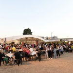 Foto Nicoloro G.   06/09/2023   Ravenna   Festa Nazionale dell\' Unita\'.  nella foto all\' aperto e al chiuso si cena nei ristoranti allestiti alla Festa.