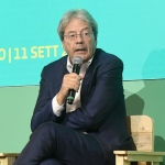 Foto Nicoloro G.   02/09/2023   Ravenna   Festa Nazionale dell' Unita'.  nella foto Paolo Gentiloni Commissario europeo per gli Affari Economici.