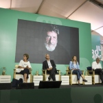 Foto Nicoloro G.   09/09/2023   Ravenna   Festa Nazionale dell' Unita'.  nella foto da sinistra Walter Verdini, Daria Bonfietti, Enrico Mentana, Chiara Gribaudo, Paolo Siani e Marco Risi.