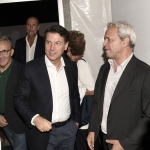 Foto Nicoloro G.   09/09/2023   Ravenna   Festa Nazionale dell' Unita'.  nella foto Enrico Mentana, a sinistra, e Giuseppe Conte.