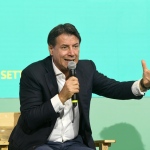 Foto Nicoloro G.   09/09/2023   Ravenna   Festa Nazionale dell\' Unita\'.  nella foto Giuseppe Conte leader M5S.