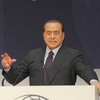 Foto Nicoloro G.  12/07/2010  Milano  Prima giornata del \" Forum Economico e Finanziario per il Mediterraneo \". nella foto Silvio Berlusconi